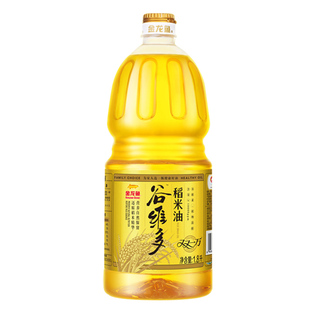 金龙鱼谷维多双一万稻米油1.8L油米礼盒年货节日送礼食用油新大米