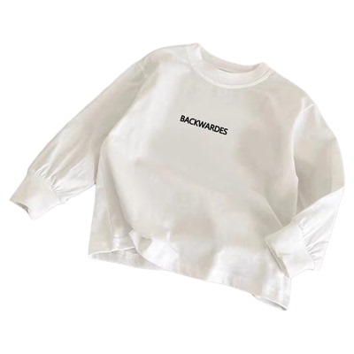 儿童长袖t恤纯棉打底衫