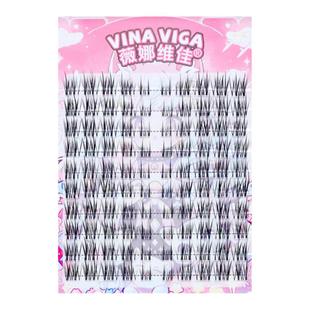 薇娜维佳假睫毛（洛神玫瑰）加长款美式泰式毛流感睫毛俄式亚裔感