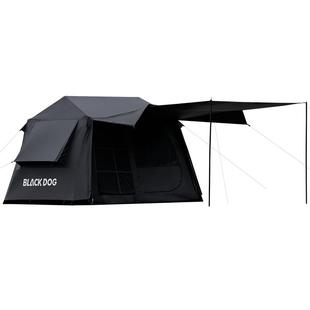BLACKDOG黑狗户外露营帐篷过夜防雨防晒加厚屋脊帐野营速开帐篷