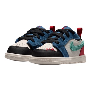 NIKE耐克婴童JORDAN 1低帮时尚复古舒适运动训练篮球鞋IO2064-401