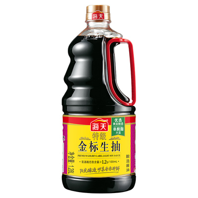 海天特级金标生抽1.28L