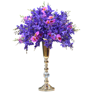 ktv摆台用品桌面摆件果盘装饰花假花仿真花婚礼主桌花客厅摆设花