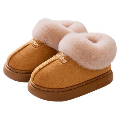 猪爸爸2025新款儿童雪地靴棉鞋