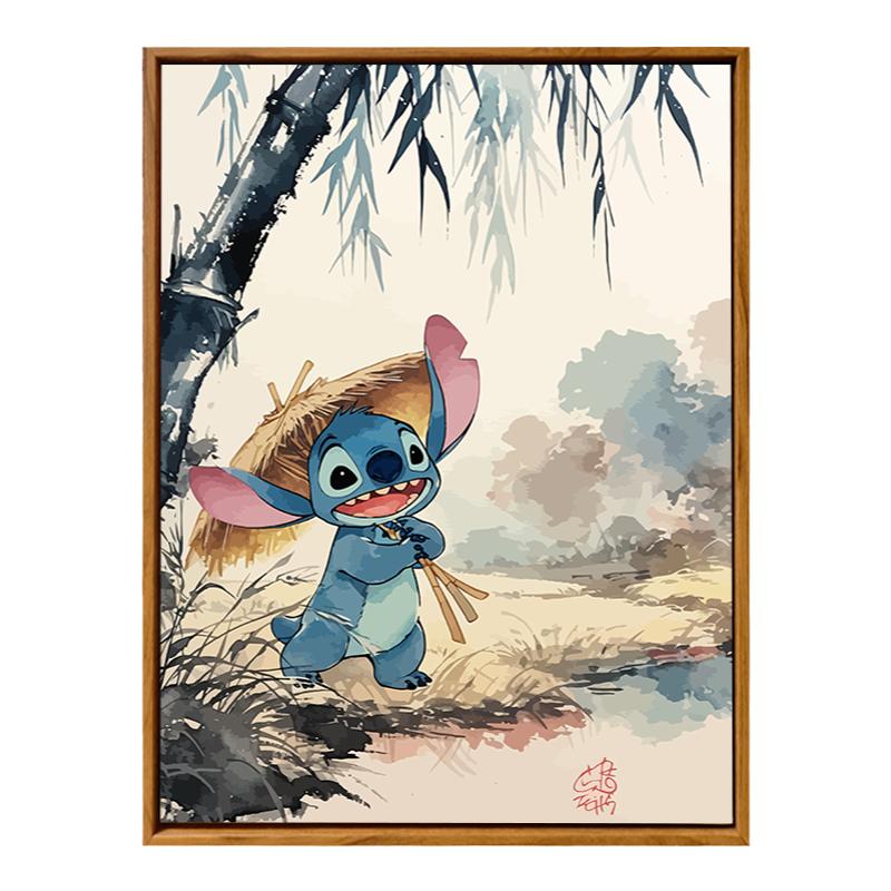 丙烯diy数字油画手绘装饰画画画