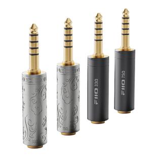 FiiO/飞傲阻抗棒金箍棒33/75欧姆平衡4.4/3.5mm耳机播放器阻抗头