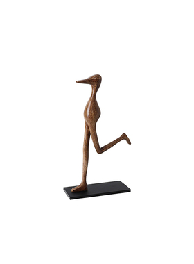 【可开票】抽象尖嘴人物雕塑摆件