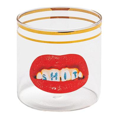 意大利seletti玻璃水杯个性潮流