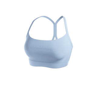 Monster Guardians裸感亲肤抗菌运动文胸瑜伽美背内衣外穿bra