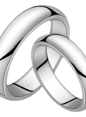 首饰原创设计戒指定做情侣刻字