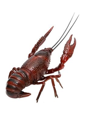 龙虾摆件仿真工艺品客厅吧台装饰