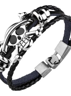 欧美日韩非主流朋克鬼头手链夸张