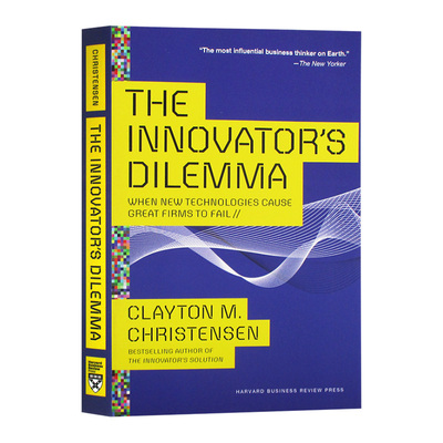 创新者的窘境 困境 The Innovator's Dilemma 罗辑思维书单 商业与财富 英文原版经济管理读物 克莱顿克里斯坦森 进口英语书籍