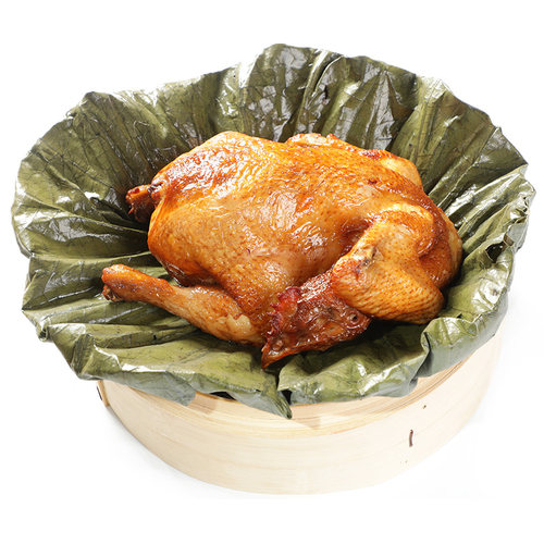 知味观正宗荷叶叫花鸡包邮扒鸡杭州特产烤鸡即食真空叫化鸡