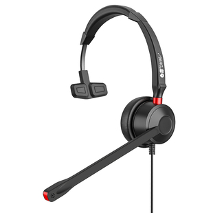 白恩DH96话务员电脑手机电话电销外呼耳机耳麦呼叫中心头戴式客服