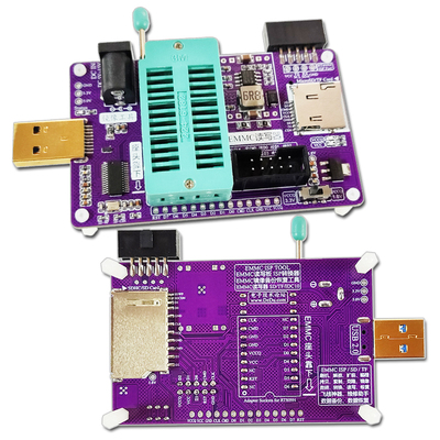 EMMC镜像工具读写器ISP飞线烧录