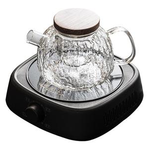 电陶炉煮茶器室内家用套装高档玻璃泡茶壶木盖茶水分离过滤养生壶