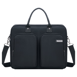 爱华仕公文包男士商务手提包斜挎包大容量电脑包手拎包男通勤出差