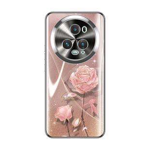 适用荣耀magic5手机壳华为majic5Pro新款女曲面屏全包防摔honor高级感migic网红高端不顶膜migc魔术migac外壳