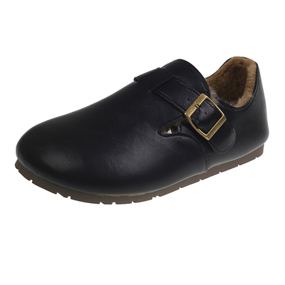 厚底勃肯鞋女乐福博肯单鞋全包