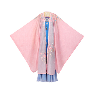 【重回汉唐玉露凝香】正品原创直领广袖衫齐胸套装披帛唐制汉服女