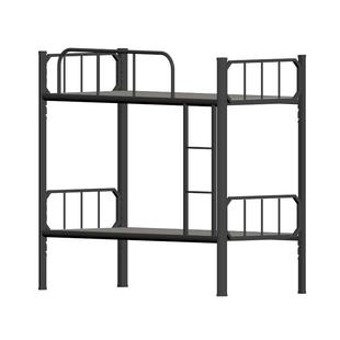 加厚上下铺双层床家用彩色高低铁艺床员工学生宿舍双层高低铁架床