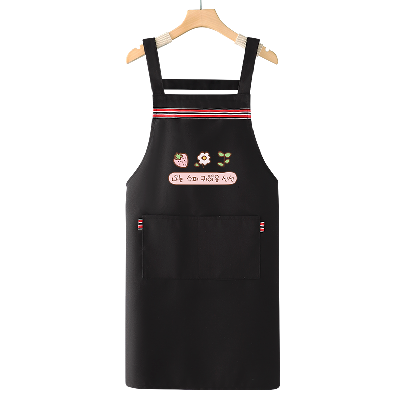 纯棉围裙餐饮专用工作服女
