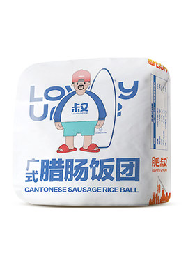 肥叔糯米饭团早饭泰国黑糯米速冻