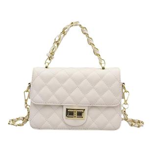 大容量菱格链条包包女2023新款时尚潮秋季百搭单肩斜挎包手提小包