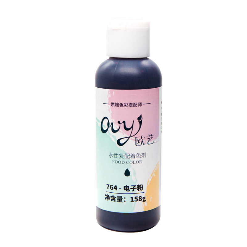 欧艺可食用大瓶裱花水溶调色奶油