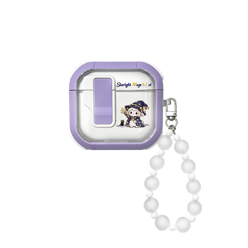 苹果AirPods4/5/Pro3锁扣透明壳