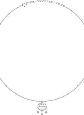 从爱之名平安锁项链女