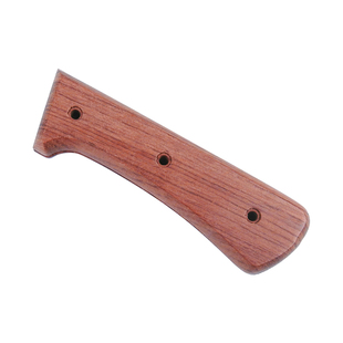 花梨木刀柄家用菜刀把手柄配件2片实木替换手柄手工刀柄送铆钉 71