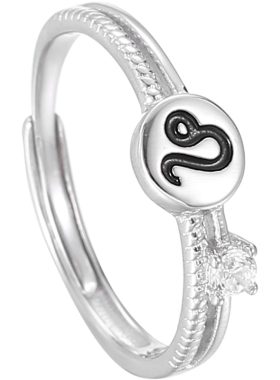 金美澳星座可调节指环