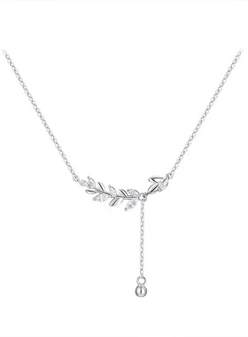 足银99纯银麦穗手链女2025年新款