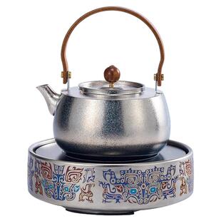 忆壶茶纯钛烧水壶电陶炉煮茶器家用2026新款户外便携式高端煮茶壶