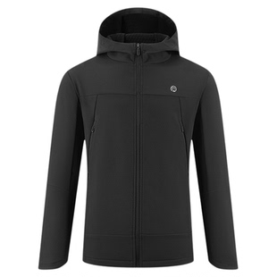 必迈官方秋冬跑步魔方抓绒夹克V5加绒连帽保暖防风外套户外运动