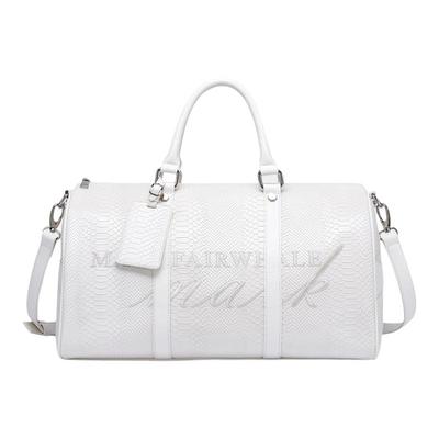 马克华菲蛇纹大容量旅行包