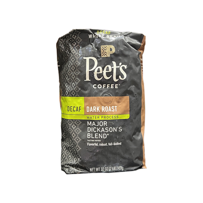 美国进口Peet's皮爷低卡因咖啡豆