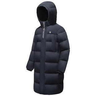 钻石绒|FILA斐乐儿童鹅绒羽绒服长款2026冬季新款男女童防水外套