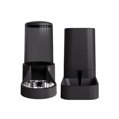 猫碗自动饮水喂食器七天不愁吃喝