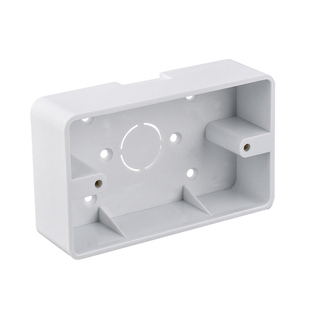 118型开关插座底盒86明盒墙壁明装接线盒九孔12孔三位四位线盒