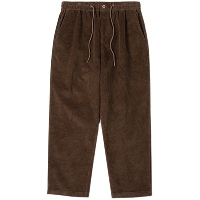 重磅灯芯绒宽松长裤条绒清晰