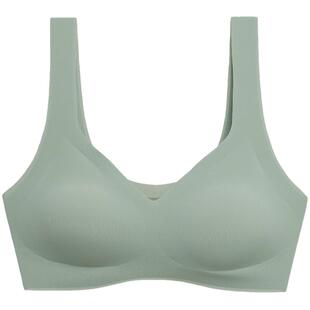 爱慕乎兮无痕内衣女薄款大胸显小含红品本命年无钢圈背心式文胸