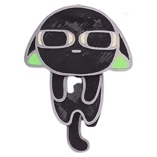 罗小黑战记亚克力摇摇挂件可爱创意猫咪钥匙扣动漫周边送朋友礼物