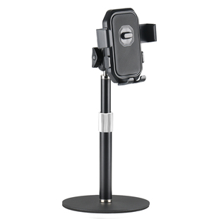 墅运桌面手机支架2026新款简约家用金属稳固支撑架子360°旋转懒人直播专用架追剧网课刷视频多功能万能架子