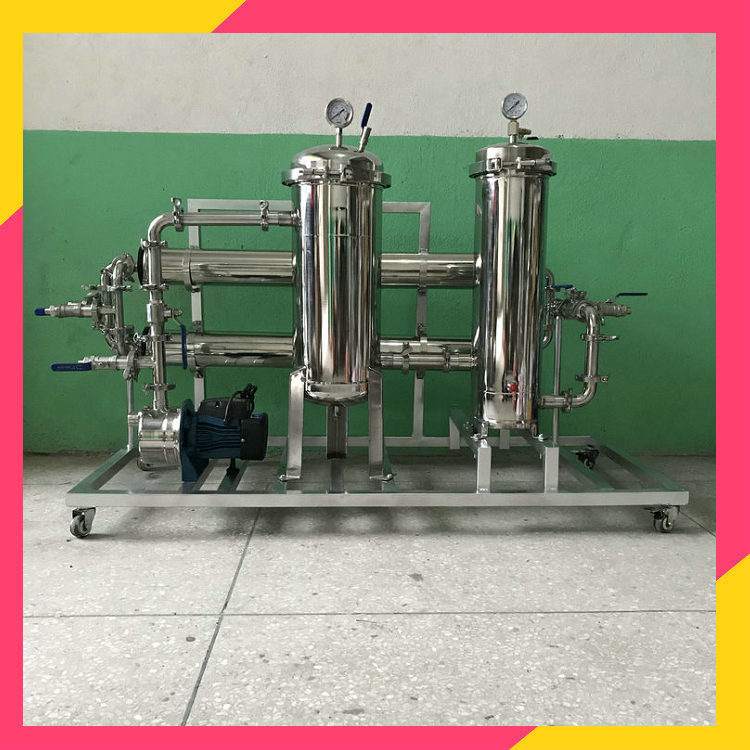 小型中药液过滤器 小型中药提取液过滤机 中药萃取液杂质过滤设备