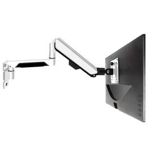 显示器挂墙支架电脑监控屏幕壁挂架子墙壁伸缩挂架墙上悬臂机械臂
