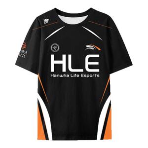 2025新款HLE战队队服Zeus同款S15韩华比赛服速干短袖t恤衫男半袖
