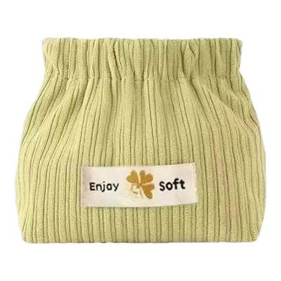 毛绒弹片便携零钱化妆收纳包